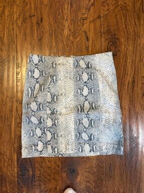 Free People Snake Skin Jena Skirt